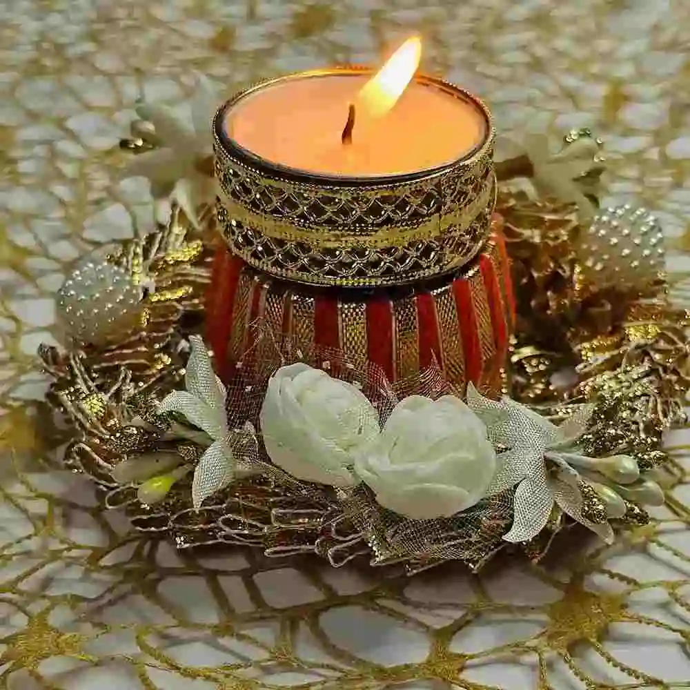 Unique Drum Candle Holder for Diwali Celebrations
